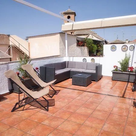 Sunny House Terraza Privada Y Parking Casa de Férias Granada