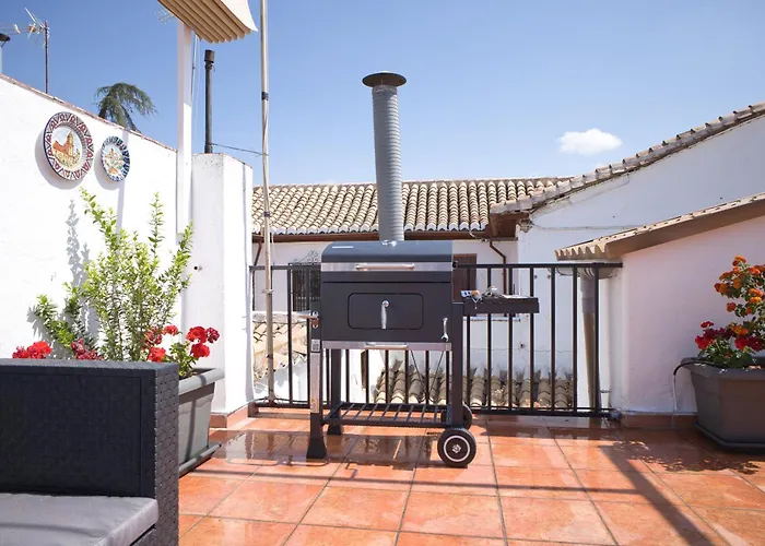 Sunny House Terraza Privada Y Parking 펜션 그라나다